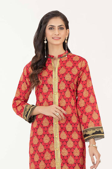 Bonanza Satrangi Red Lawn Suit Bssk212p18 Eid Pret 2022 Online Shopping